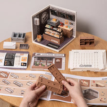Load image into Gallery viewer, Robotime Rolife DIY Plastic Superstore Golden Wheat Bakery