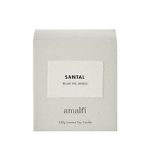 Load image into Gallery viewer, Amalfi Santal Scented Soy Wax Candle 330g