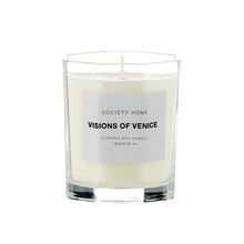 Load image into Gallery viewer, Society Home Visions of Venice Scented Soy Candle 180g