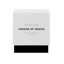 Load image into Gallery viewer, Society Home Visions of Venice Scented Soy Candle 180g