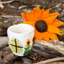 Load image into Gallery viewer, Tara Treasures - Fairies and Gnomes House - Sunflower