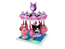 Load image into Gallery viewer, Hello Kitty - YuMe Blocks Summer Wunderland- Kuromi Swing Ride