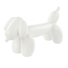Load image into Gallery viewer, Emporium Bubbles Balloon Dog Sculpture White