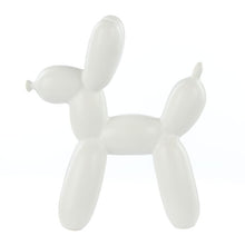 Load image into Gallery viewer, Emporium Bubbles Balloon Dog Sculpture White