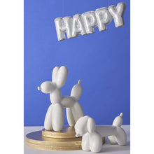 Load image into Gallery viewer, Emporium Bubbles Balloon Dog Sculpture White