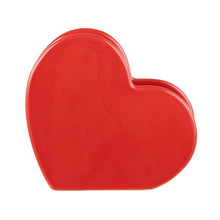 Load image into Gallery viewer, Emporium Sweetheart Vase Small Red 15x5.5x14cm