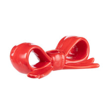 Load image into Gallery viewer, Emporium Saylor Bow Candle Holder Red 14.5x8x5.3cm
