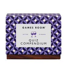 Load image into Gallery viewer, Games Room After Dinner Quiz Compendium Multi-Coloured 15.2x12x7cm