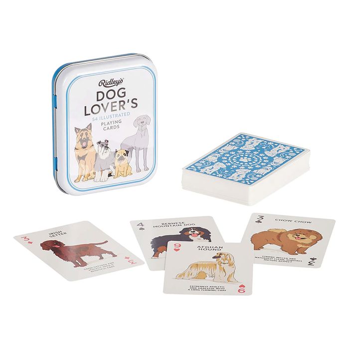 Ridleys Dog Lover's Playing Cards Multi-Coloured 2.5x8.2x10cm