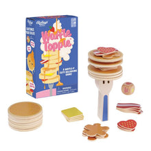 Load image into Gallery viewer, Ridleys Waffle Topple Game Multi-Coloured 11x5x18cm