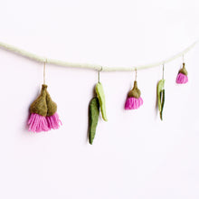 Load image into Gallery viewer, Tara Treasures - Eucalyptus and Gum Blossoms Garland