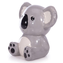 Load image into Gallery viewer, The Australian Collection Koala Money Box Grey 15.7x10.4x14.4cm