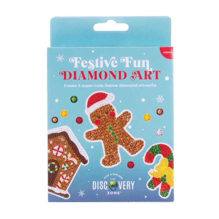 Discovery Zone Festive Diamond Art Kit