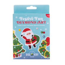 Load image into Gallery viewer, Discovery Zone Festive Diamond Art Kit
