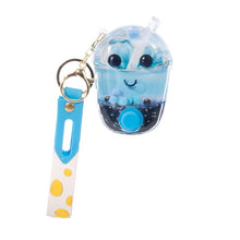 Load image into Gallery viewer, Discovery Zone Water Filled Games Keychain – Bubble Tea