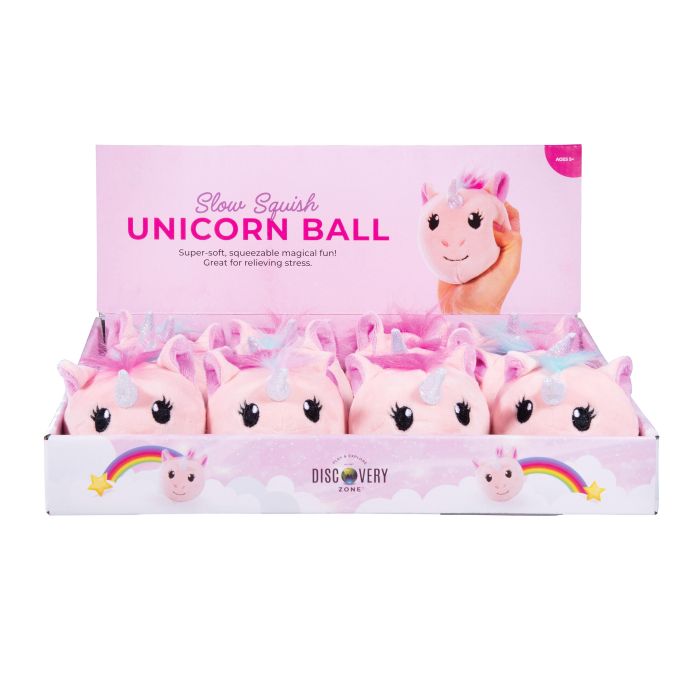 Discovery Zone Slow Squish Ball - Unicorn