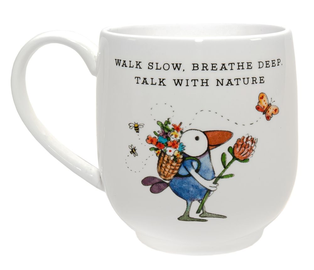 Twigseeds Fine Bone China Cup - Breathe