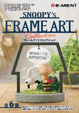 Load image into Gallery viewer, Re-Ment Peanuts Snoopy's Frame Art Collection Blind Box Figurines