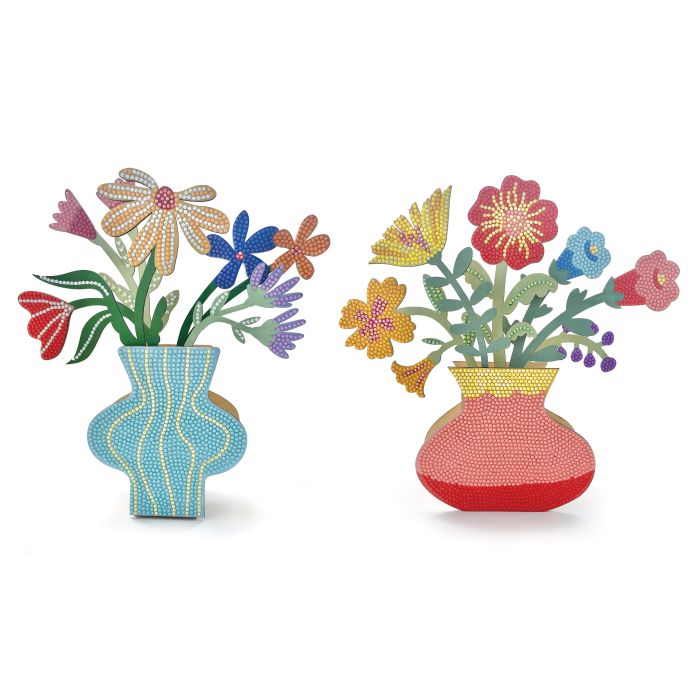 IsGift Flower Vase - DIamond Art
