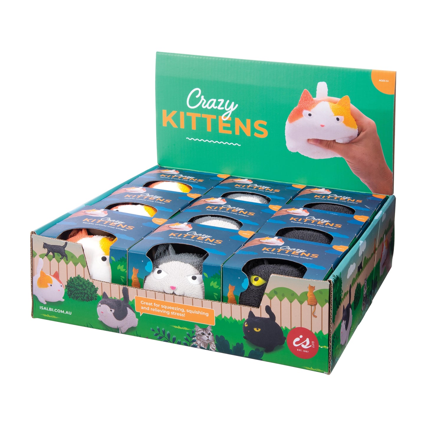 IsGift Crazy Kittens 9cm