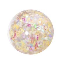 Load image into Gallery viewer, IsGift Alphabetti Confetti Squish-A-Ball Assorted 7cm