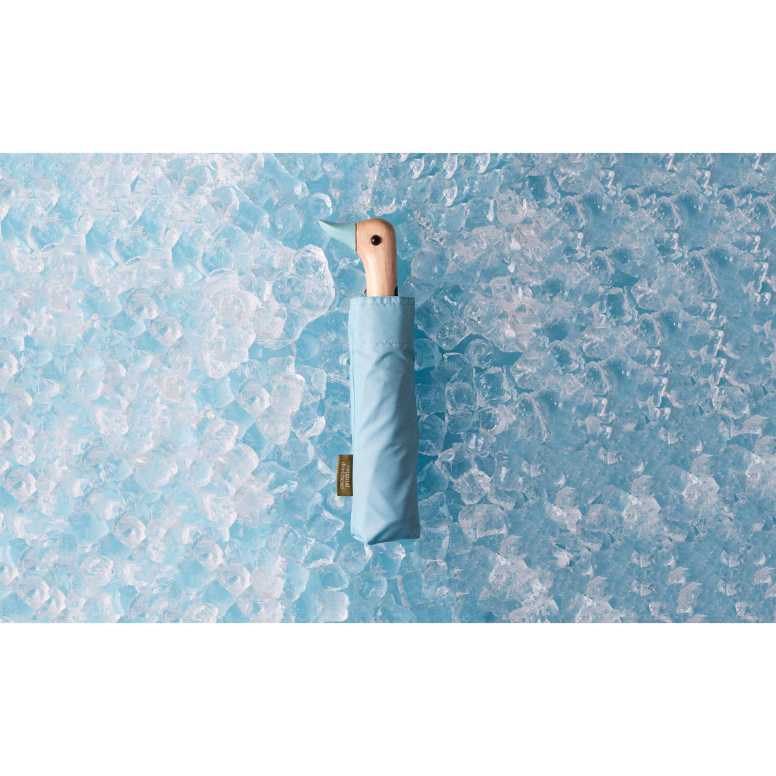 Original DuckHead Duck Umbrella Compact - Popsicle Blue 5x7x35cm