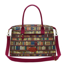 Load image into Gallery viewer, Vendula Christmas Library Bonnie Weekender