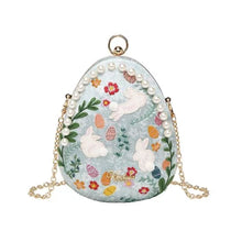 Load image into Gallery viewer, Vendula Woodland Rabbits Revel Evening Bag