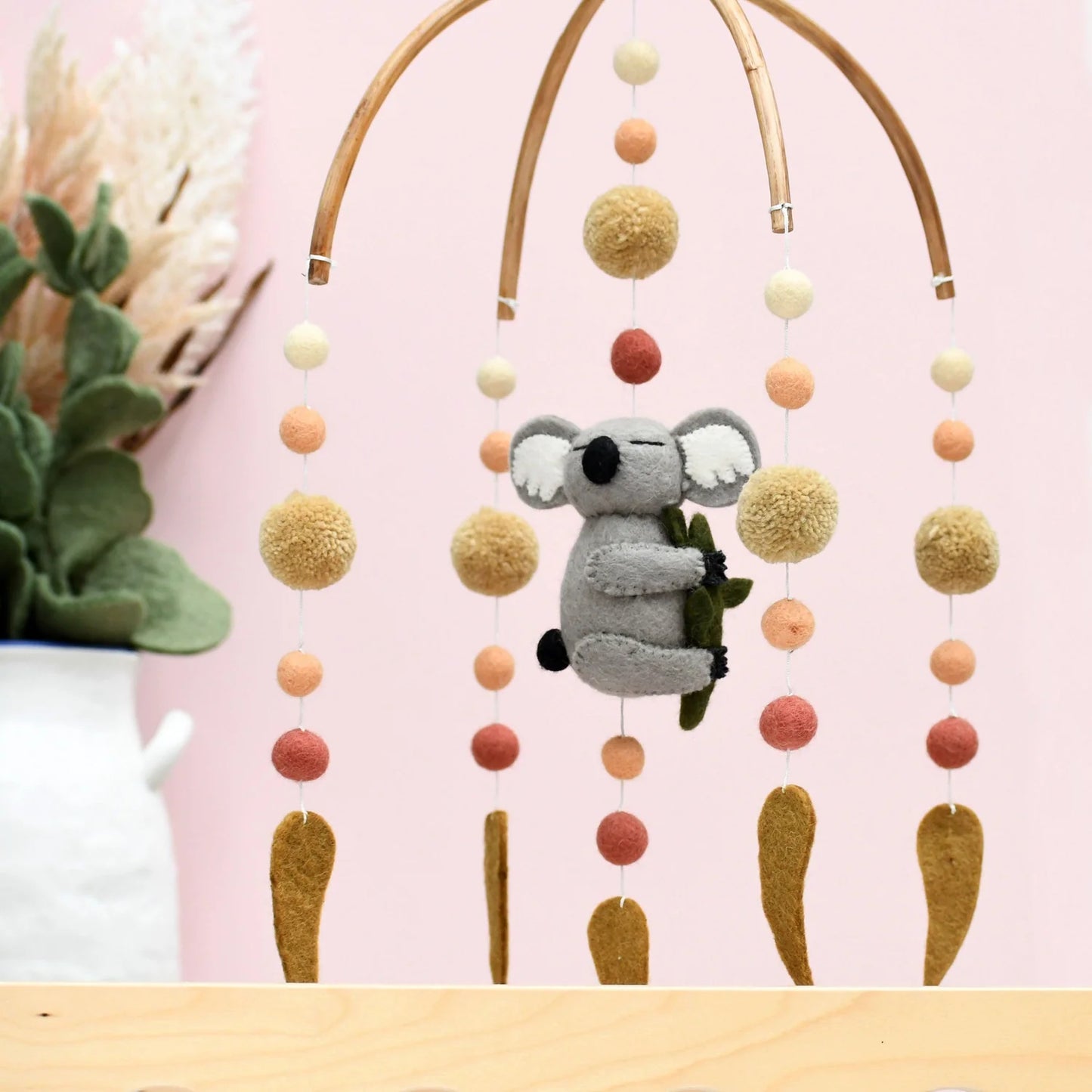 Tara Treasures Baby Cot Mobile Sleeping Koala