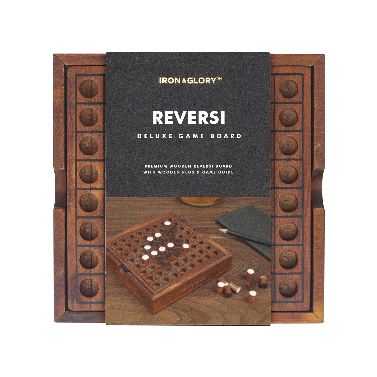 Luckies Iron & Glory - Reversi Multi-Coloured 14x2.5x14cm