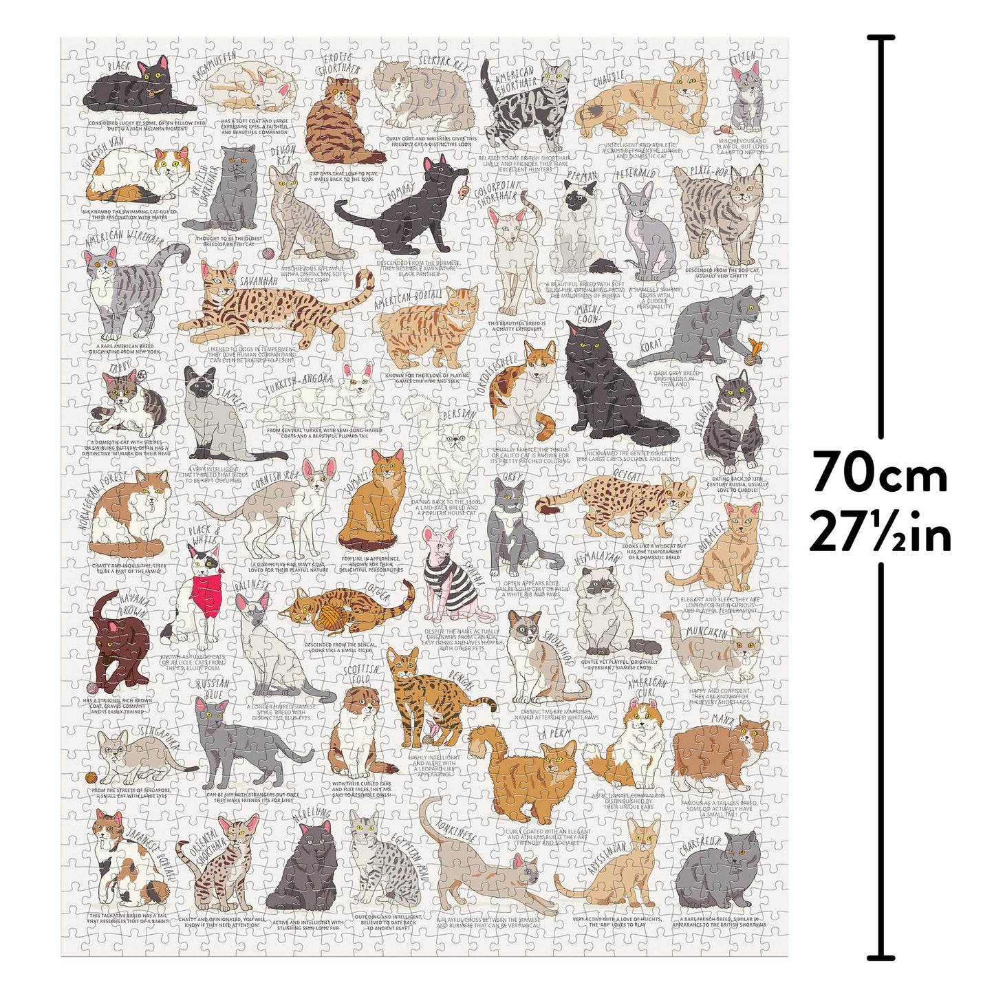 Ridley's Cat Lover's 1000 Piece Jigsaw Puzzle