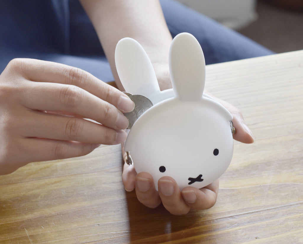 Mimi Pochibi Miffy White Purse