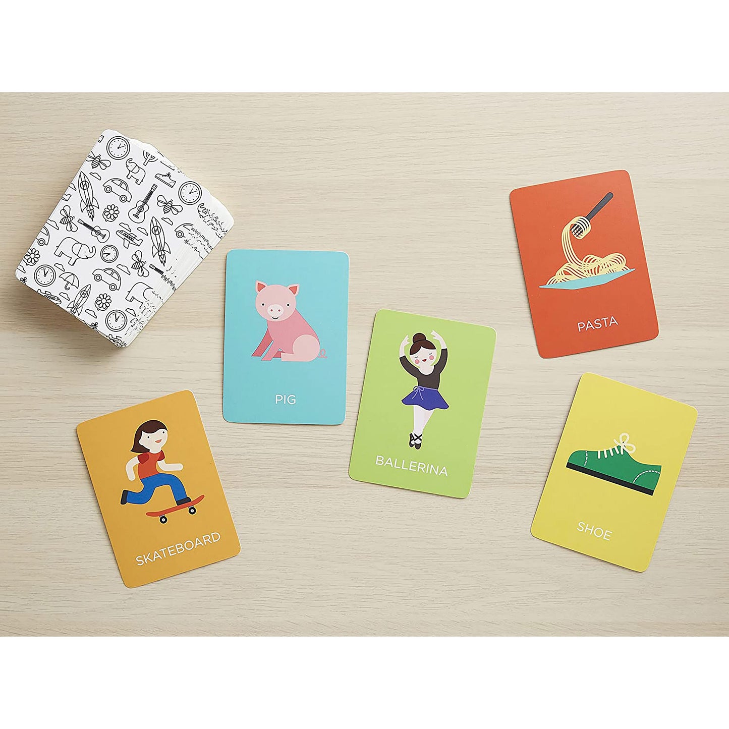 Petit Collage Charades for Kids Multi-Coloured 12.5x9.1x5.7cm