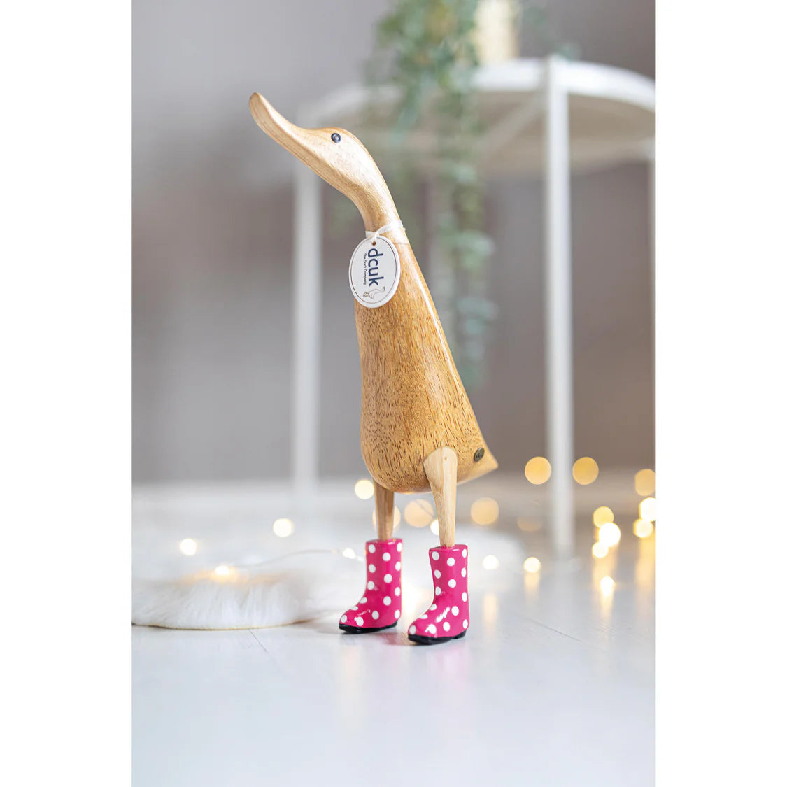 DCUK Natural Welly Ducklet Spotty (1pcs)