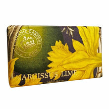 Load image into Gallery viewer, Kew Gardens Narcissus Lime Soap Bar
