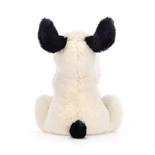 Load image into Gallery viewer, Jellycat Soother Bashful Black & Cream Puppy 34cm