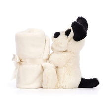 Load image into Gallery viewer, Jellycat Soother Bashful Black & Cream Puppy 34cm