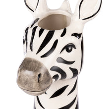Load image into Gallery viewer, Emporium Zippy Zebra Vase 25.8cm