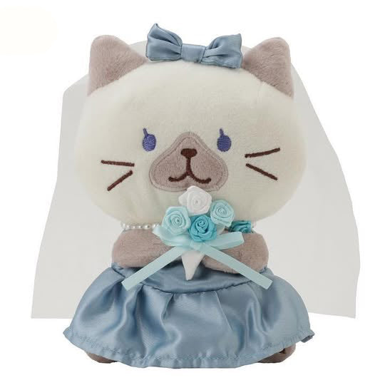 Hapins Happy Wedding Plush Siamese Cat