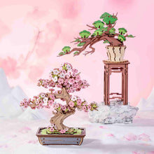 Load image into Gallery viewer, Robotime Rolife Sakura Bonsai DIY Wooden 3D Puzzle TG415