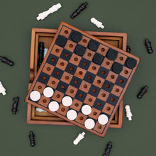 Load image into Gallery viewer, Luckies Iron & Glory - Chess & Checkers Multi-Coloured 14x3x14cm
