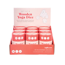 Load image into Gallery viewer, IsGift Wooden Yoga Dice Set