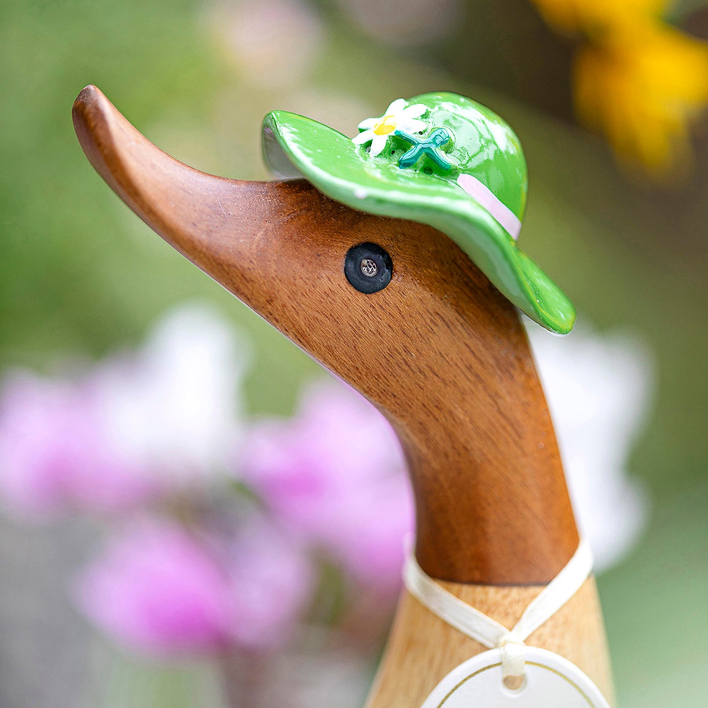 Duck Floral Hat Duckling Natural (1 pcs)