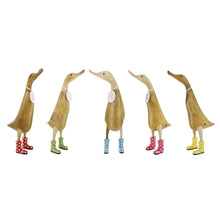 Load image into Gallery viewer, DCUK Natural Welly Ducklet Spotty (1pcs)