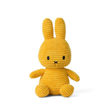 Load image into Gallery viewer, MIFFY &amp; FRIENDS Miffy Sitting Corduroy Yellow (23cm)
