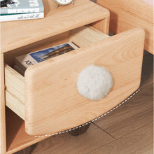 Load image into Gallery viewer, Aesthetik Kids - Wooden Bunny Tail Inspired Bed Side Table
