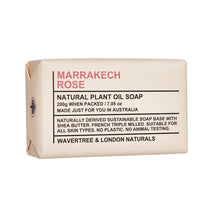 Load image into Gallery viewer, Wavertree & London Marrakech Rose Soap Bar 200g