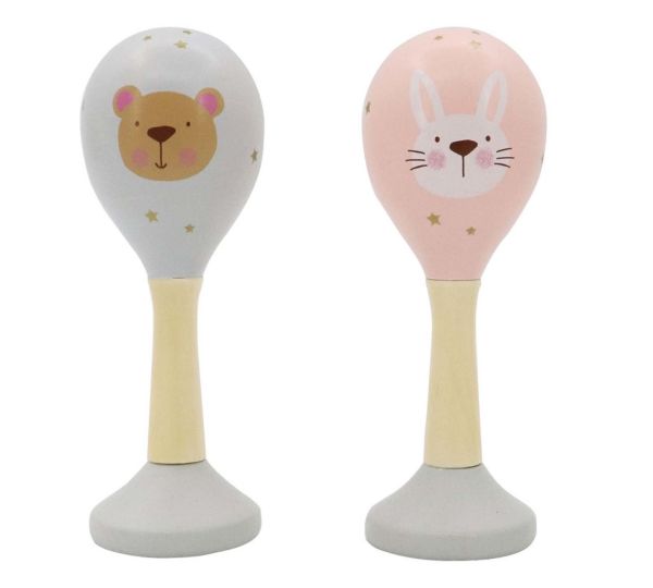 Wooden Baby Maracas