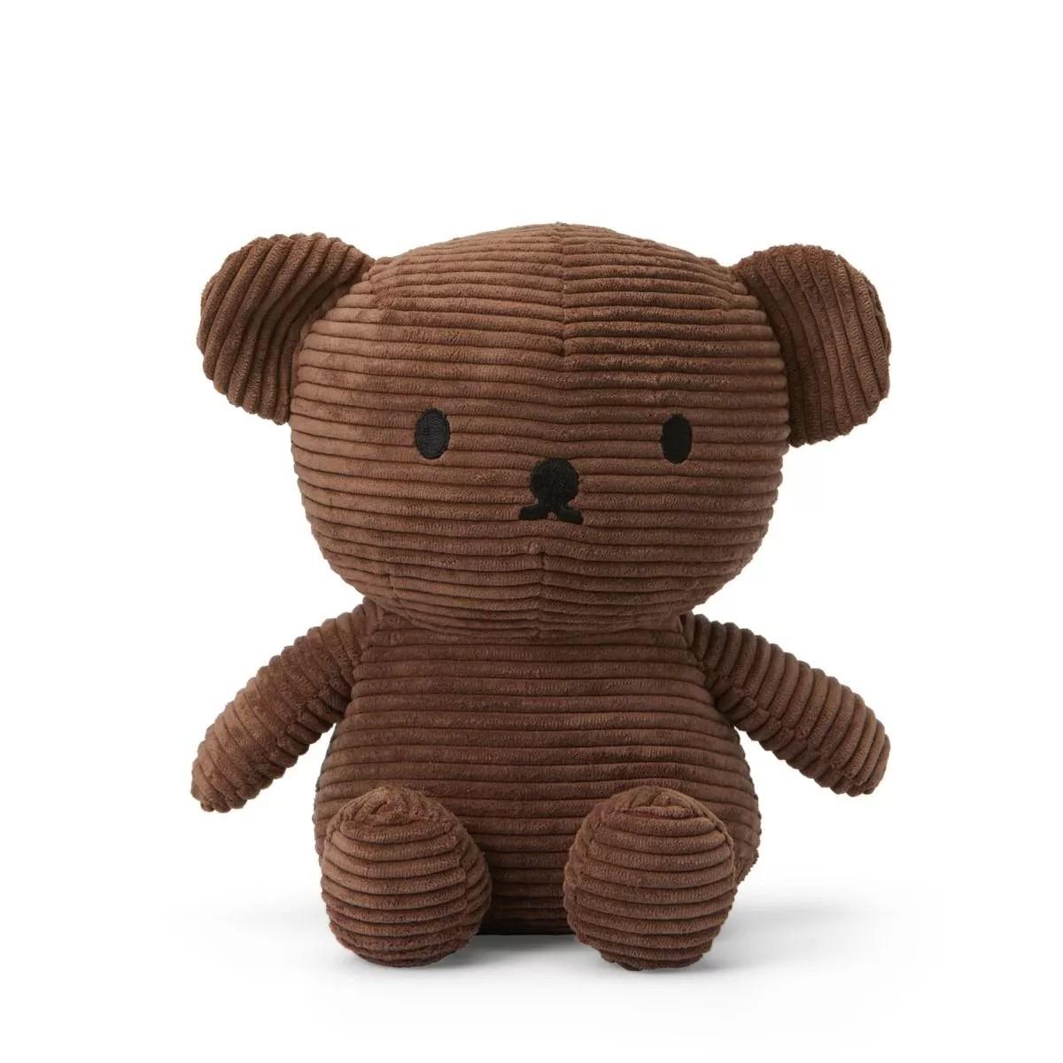 Boris Bear Corduroy Brown - 24 cm