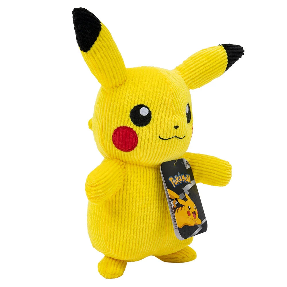 Pokemon 8“ Corduroy Plush - Pikachu